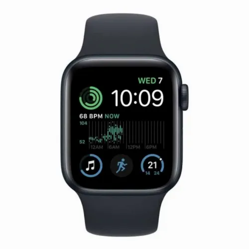 Умные часы Apple Watch SE (2nd gen), 44мм, Midnight
