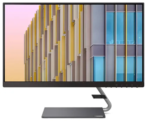 23,8" Monitor Lenovo Q24h-10, IPS 2560x1440 WQHD, Negru