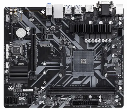 Placă de bază Gigabyte B450M S2H, AM4, AMD B450, Micro-ATX