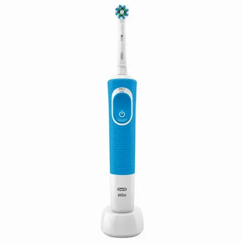 Periuță de dinți electrică Oral-B Vitality CrossAction D100 Sensivity, Albastru