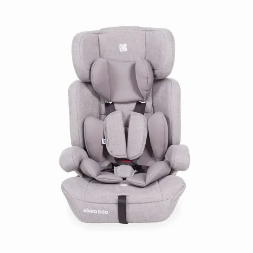 Scaun auto Kikka Boo Zimpla, Grupa 1/2/3 (9-36 kg), Gri deschis