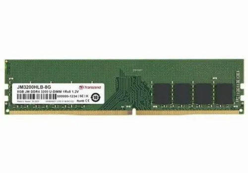Оперативная память Transcend JM3200HLG-8G, DDR4 SDRAM, 3200 МГц, 8Гб, JM3200HLG-8G