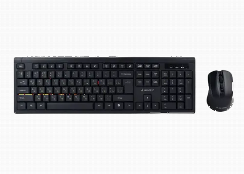 Set Tastatură + Mouse Gembird KBS-WM-03-RU, Fără fir, Negru