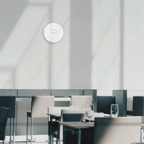 Punct de acces fără fir TP-LINK EAP610, 574 Mbps, 1201 Mbps, Alb
