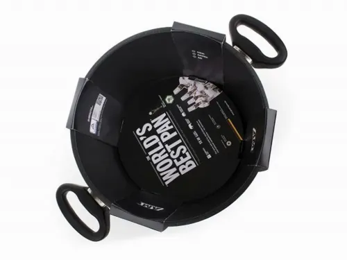 Кастрюля AMT Gastroguss AMT-920-E-Z500-L, 3л, 20см, Чёрный