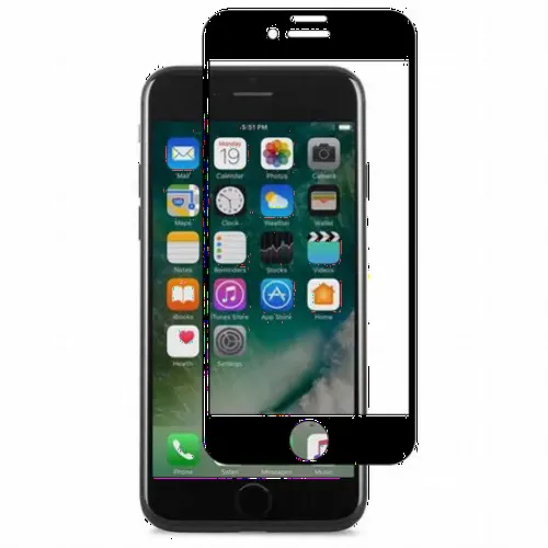 Sticlă de protecție Moshi IonGlass - iPhone 7+/8+, Negru