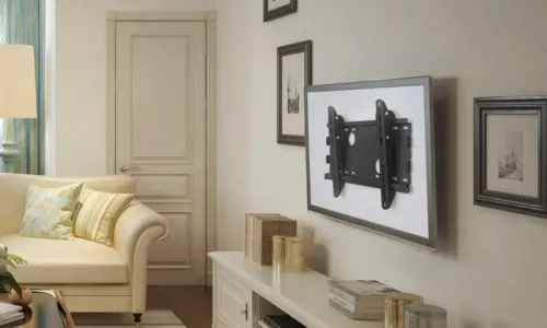 Наклонное настенное крепление Reflecta Plano Flat 37-05, Серебристый