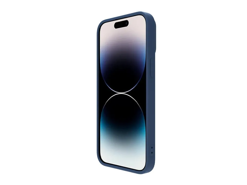 Nillkin Apple iPhone 14 Pro Max, CamShield Silky Silicone Case, Midnight Blue