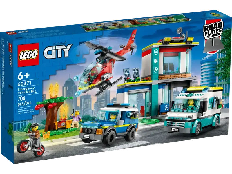 Constructor LEGO 60371, 6+
