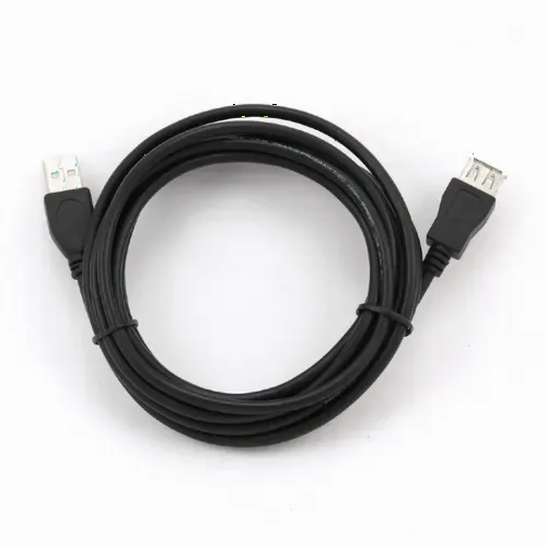 Cablu prelungitor Gembird CCF-USB2-AMAF-10, USB Type-A (F)/USB Type-A (M), 3m, Negru