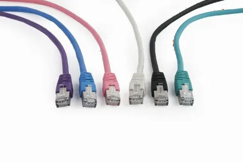 Patch cord Cablexpert PP6-0.25M/W, Cat6 FTP , 0,25m, Alb