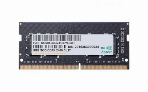.8GB DDR4-  3200MHz  SODIMM  Apacer PC25600, CL22, 260pin DIMM 1.2V 