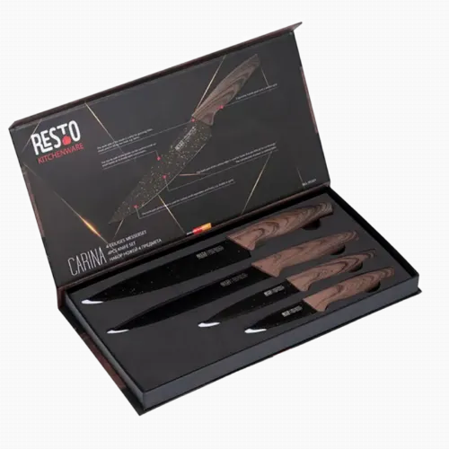Set de Cuțite RESTO 95501, Cafeniu