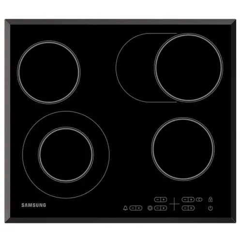 Plita incorporabilă electrică Samsung NZ64T3516QK/WT, Negru