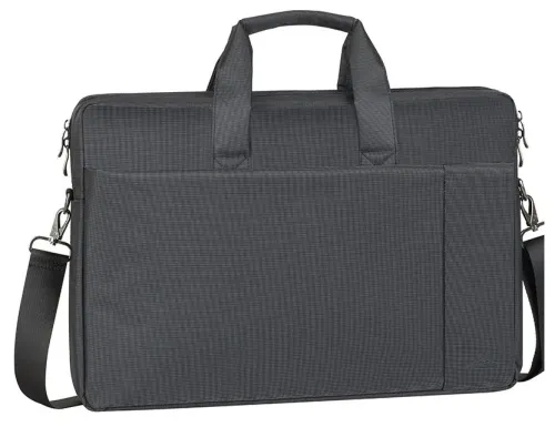 Geantă pentru Laptop RivaCase Central, 17.3", Poliester, Negru