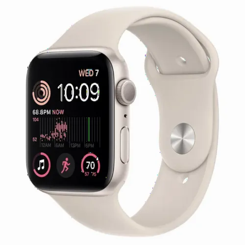 Умные часы Apple Watch SE (2nd gen), 44мм, Starlight