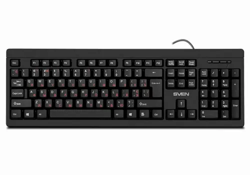 Set Tastatură + Mouse SVEN KB-S320C, Cu fir, Negru