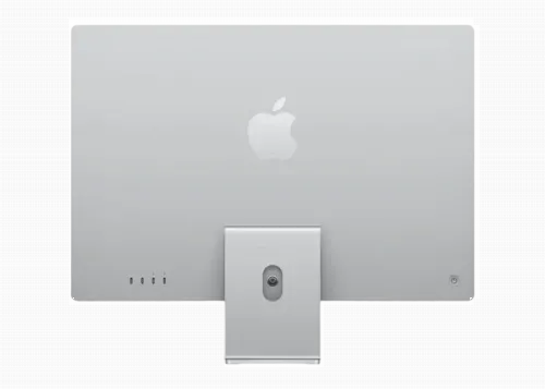 Computer All-in-One Apple iMac A2438, 24", M1 with 8-core CPU and 8-core GPU, 8GB/256GB, macOS Big Sur, Argintiu