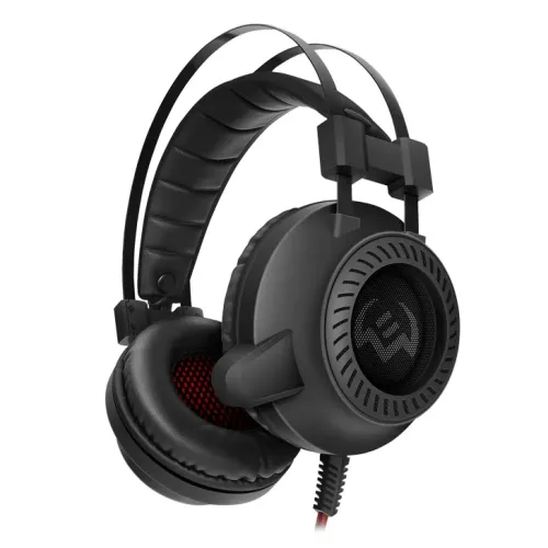 Игровая Гарнитура SVEN AP-U840MV, Проводной аналоговый, Чёрный/Красный 