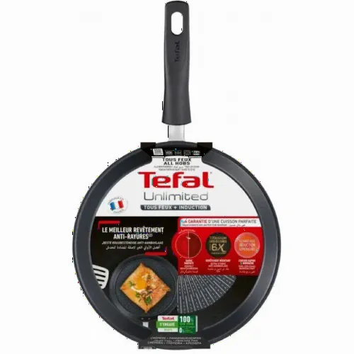 Tigaie pentru clatite Tefal G2553872, 25cm, Negru