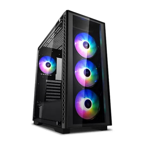 Carcasă PC Deepcool MATREXX 50 ADD-RGB 4F, Midi-Tower, ATX, Negru