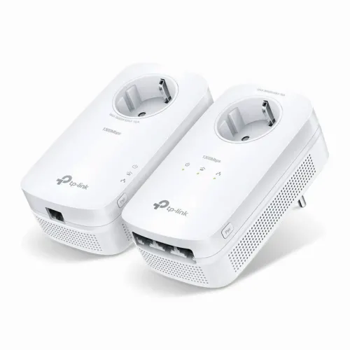 Адаптер Powerline TP-LINK TL-PA8033P KIT, AV1300, 1300 Mбит/c, Белый