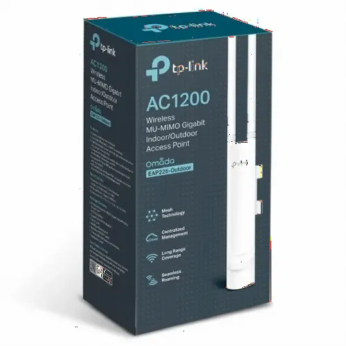 Punct de acces exterior TP-LINK AC1200, 300 Mbps, 867 Mbps, Alb