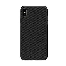 Husă Nillkin iPhone Xs Max - Synthetic Fiber, Negru