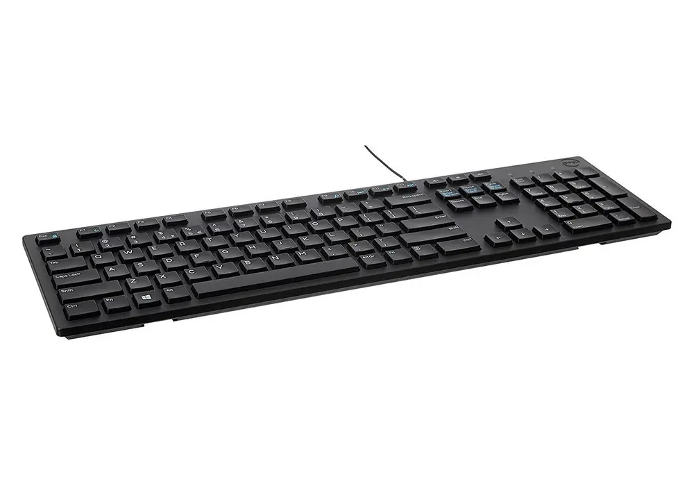 Tastatură DELL KB216, Cu fir, Alb