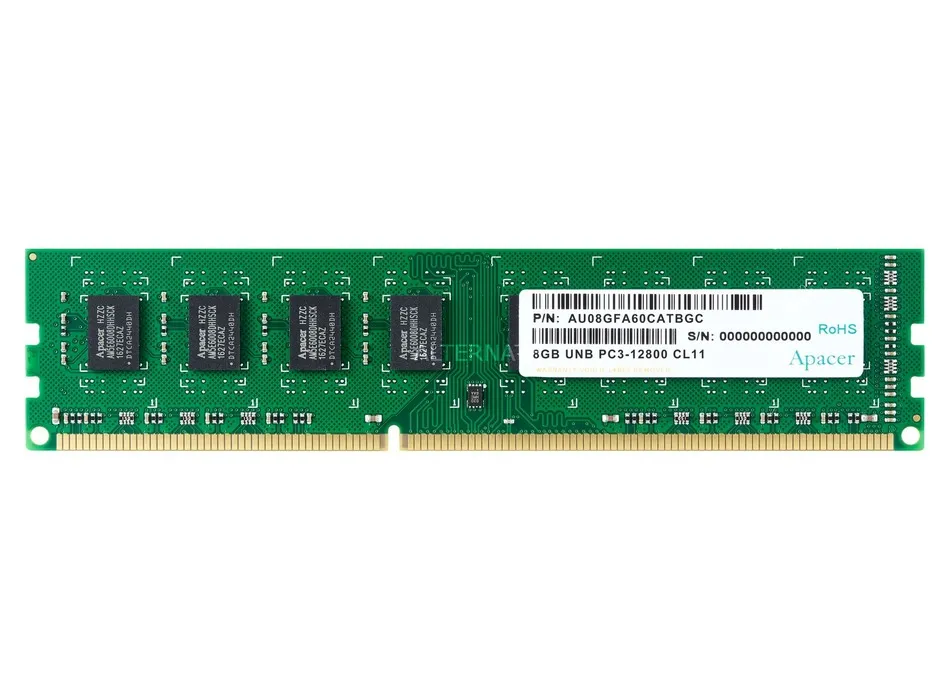 Memorie RAM Apacer AU08GFA60CATBGC, DDR3 SDRAM, 1600 MHz, 8GB, AU08GFA60CATBGC