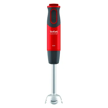 Blender de mână Tefal HB643538, Roșu
