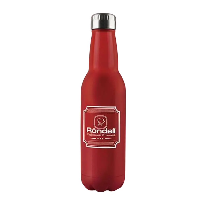 Termos Rondell Bottle, 0,75L, Roșu