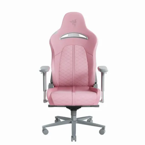 Gaming Chair Razer Enkii, Maximum load 136 kg, 166-204cm, 4D Armreast,152 Degrees, Lumbar Arch, Pink