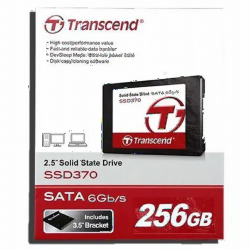 Unitate SSD Transcend SSD370S, 256GB, TS256GSSD370S