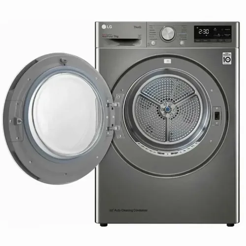 Uscător de rufe LG DC90V5V9S, 9kg, Gri
