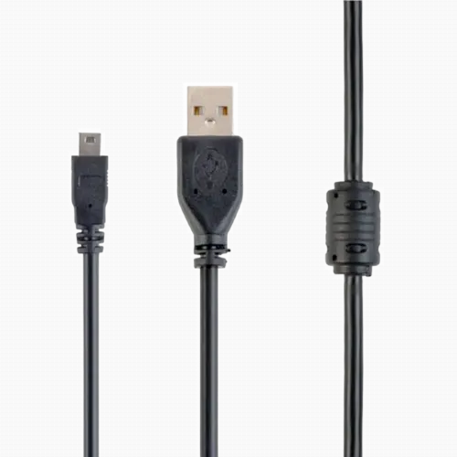 Cable de date Cablexpert CCF-USB2-AM5P-6, USB Type-A (F)/Mini-USB, 1,8m, Negru