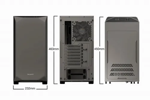 Компьютерный корпус be quiet! Pure Base 500 Window, Midi-Tower, ATX PS2 , Серый