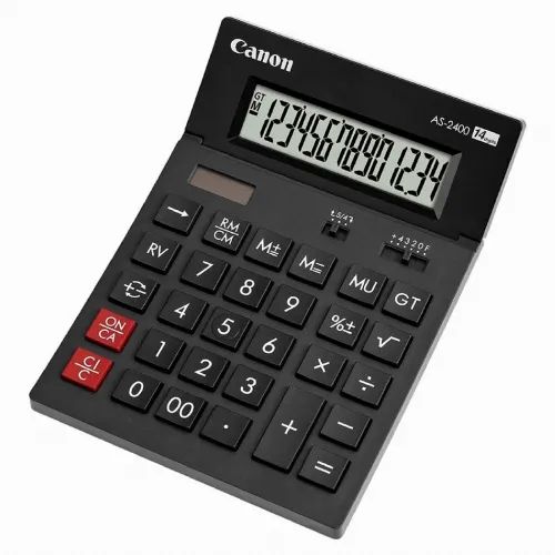 Calculator Canon AS-2400, 14 digit
