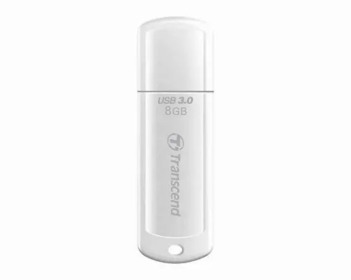 Memorie USB Transcend JetFlash 730, 8GB, Alb