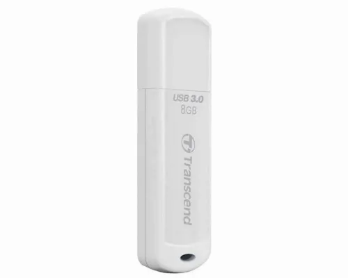 Memorie USB Transcend JetFlash 730, 8GB, Alb