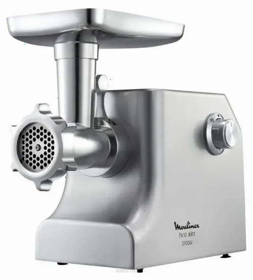 Mașină de tocat carne Moulinex HV10 ME858D32, Argintiu