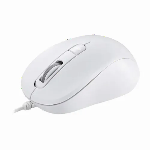 Mouse ASUS MU101C Silent, Alb