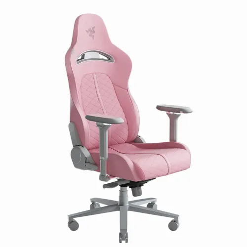 Gaming Chair Razer Enkii, Maximum load 136 kg, 166-204cm, 4D Armreast,152 Degrees, Lumbar Arch, Pink
