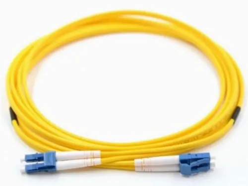 Fiber optic patch cords, singlemode Duplex LC-LC,10m
