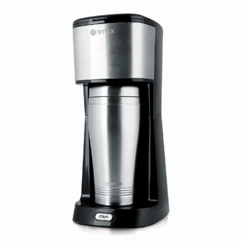 Espressor manual VITEK VT-1510, 750W, Oțel inoxidabil