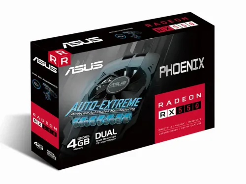 Placă Video ASUS PH-RX550-4G-EVO,  4GB GDDR5 128bit