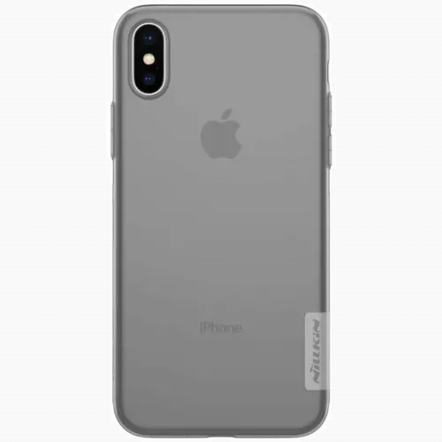 Чехол Nillkin iPhone XS Max - Ultra thin TPU - Nature, Серый