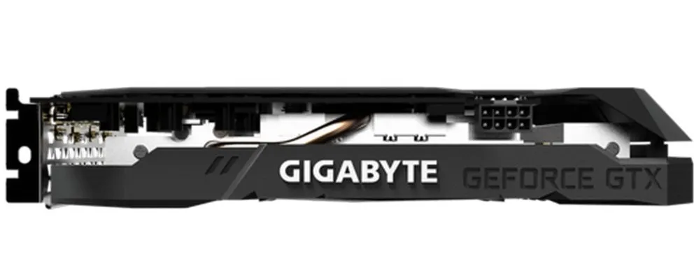 Видеокарта Gigabyte GV-N1660OC-6GD,  6GB GDDR5 192бит