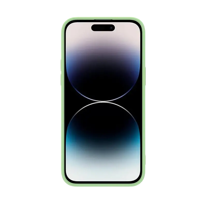 Nillkin Apple iPhone 14 Pro Max, CamShield Silky Silicone Case, Mint Green