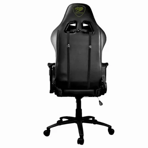 Игровое кресло Cougar Armor One, ПВХ Кожа, Чёрный/Зеленый